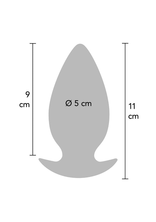 Bubble Butt Player Pro - Pro-Level Butt Plug, Silicone - Black