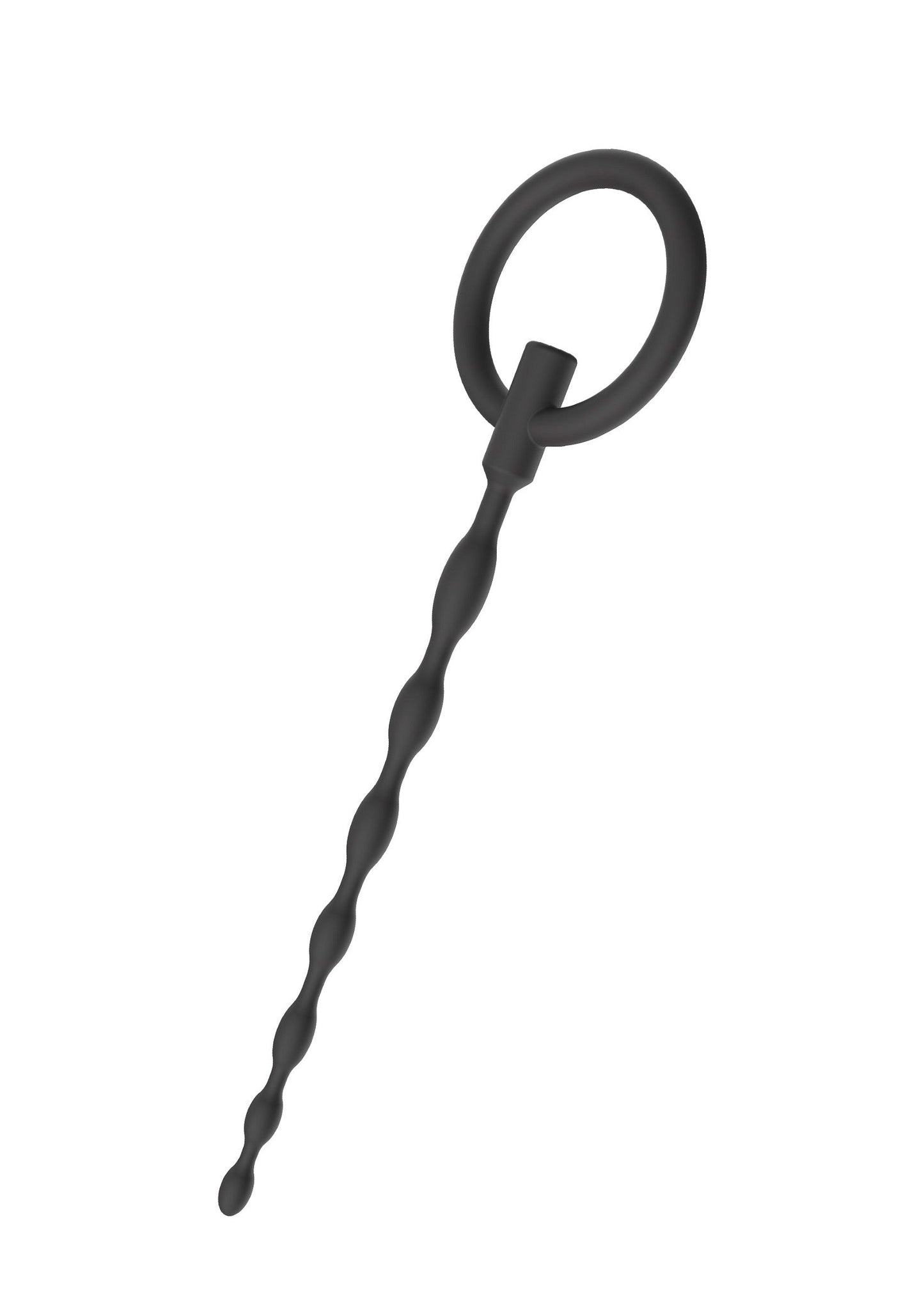 Penis Plug Set Small 2 pcs - Silicone Urethral Sounds - Black