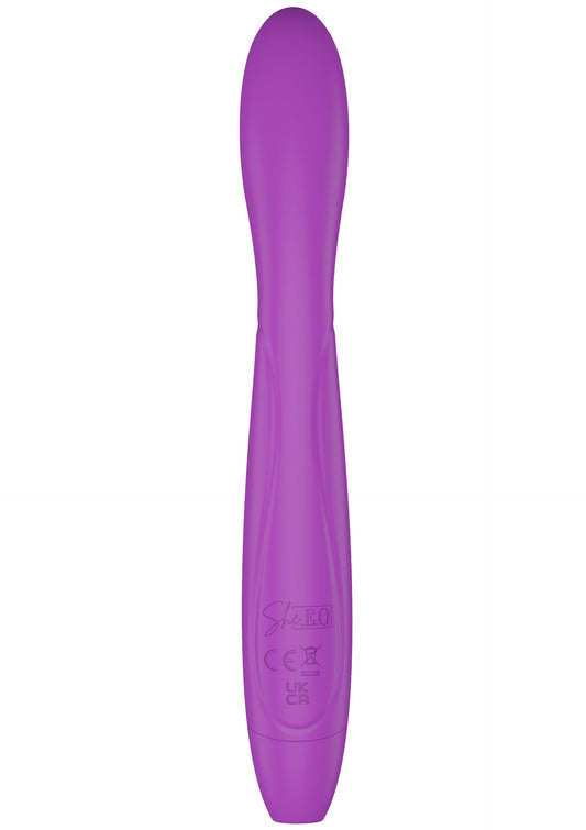 Tapping G-Spot Vibrator - Purple