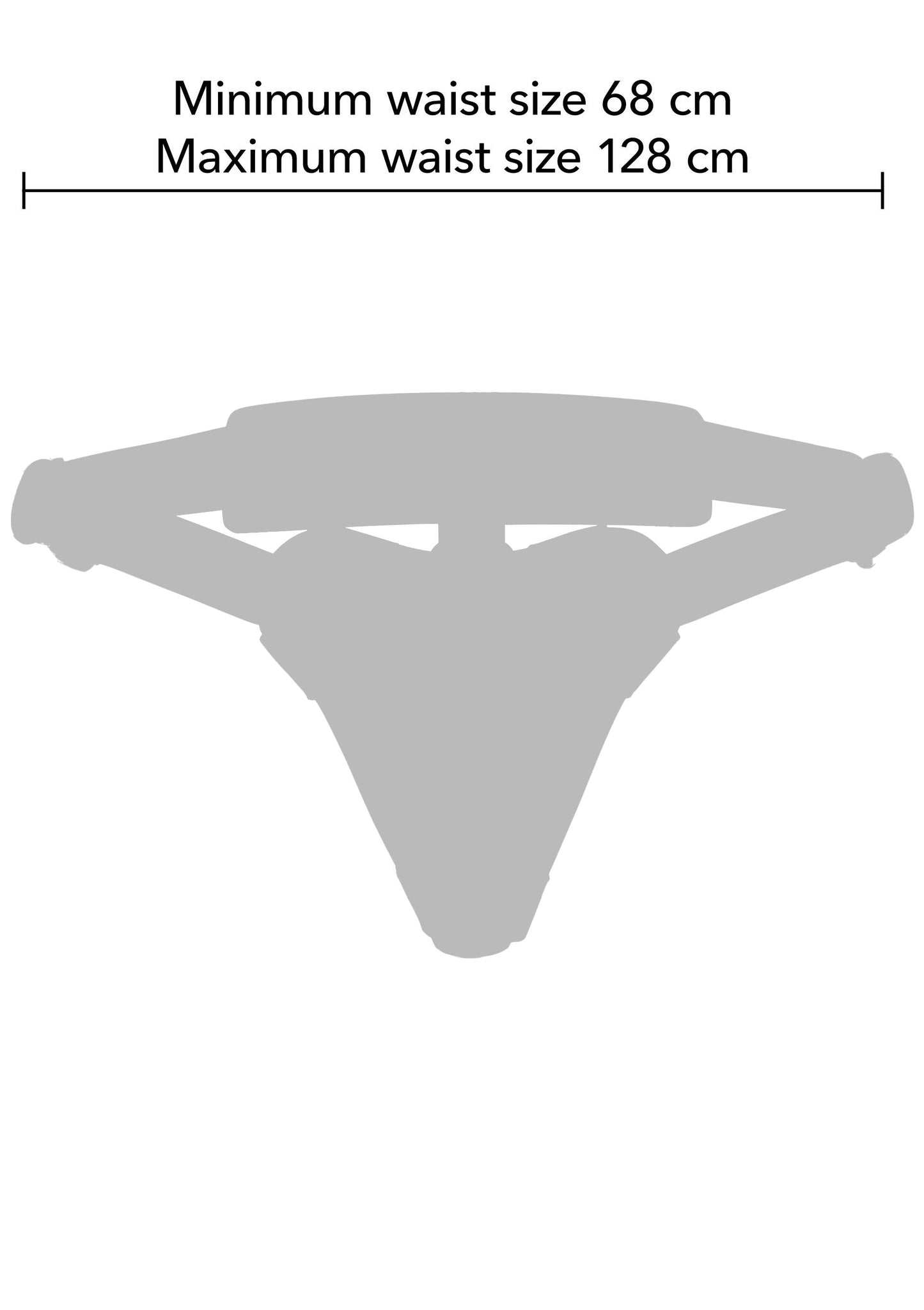 Seductive Thong Strap-On - Black