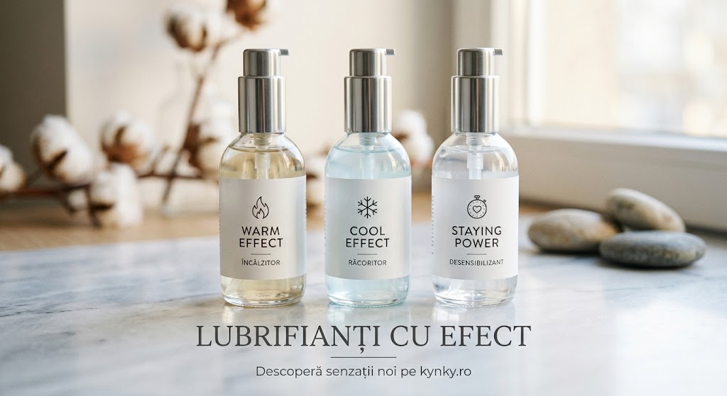 Lubrifianți cu efect încălzitor, răcoritor și desensibilizant – ghid complet pentru alegerea lubrifiantului potrivit pentru confort și plăcere