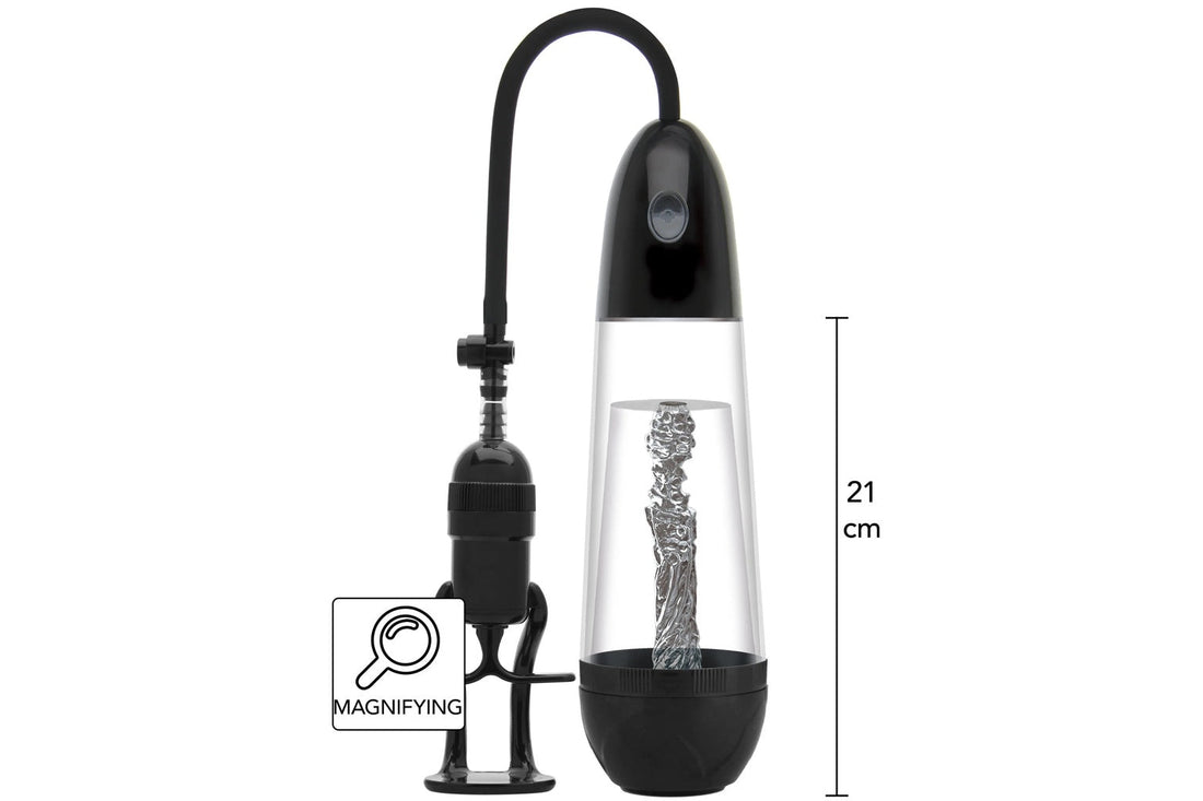 Pompă de penis manuală, ușor de utilizat pentru începători, cu design simplu pentru prima utilizare și control mai ușor