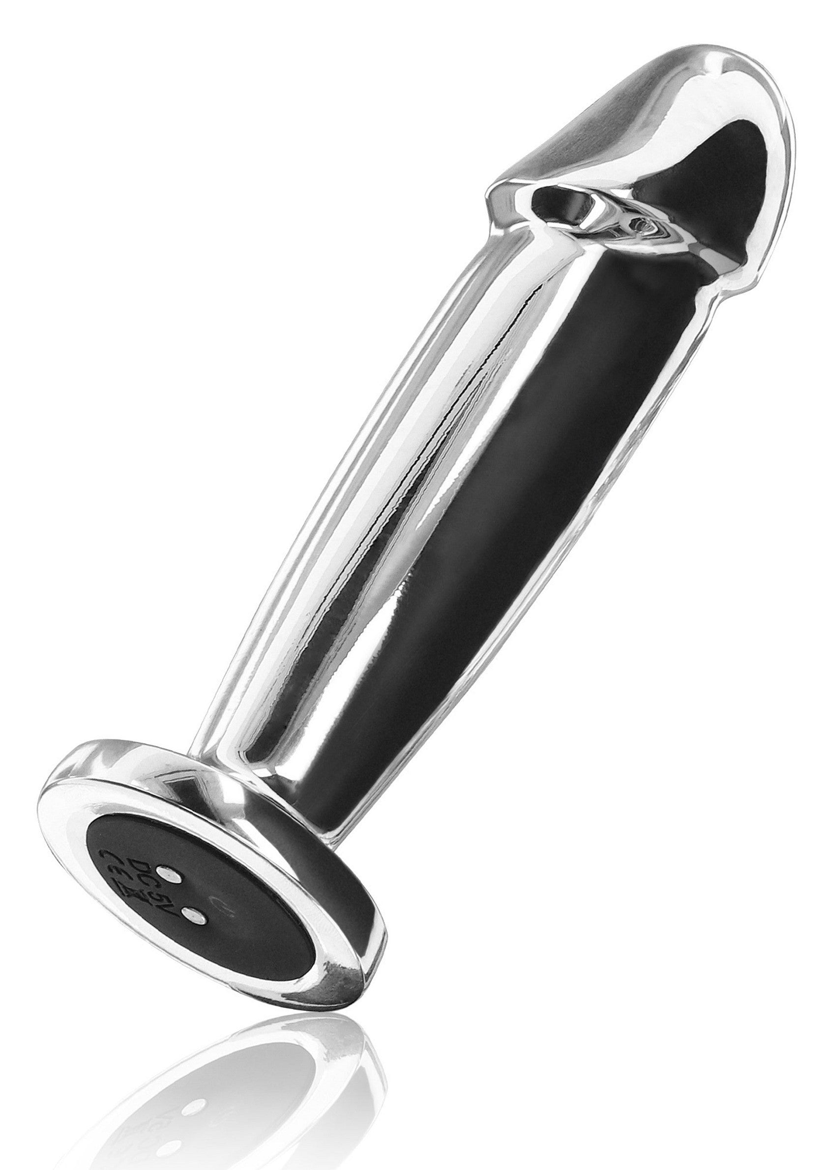 The Intruder Vibrating Plug - Stainless Steel, 7 Modes - Silver