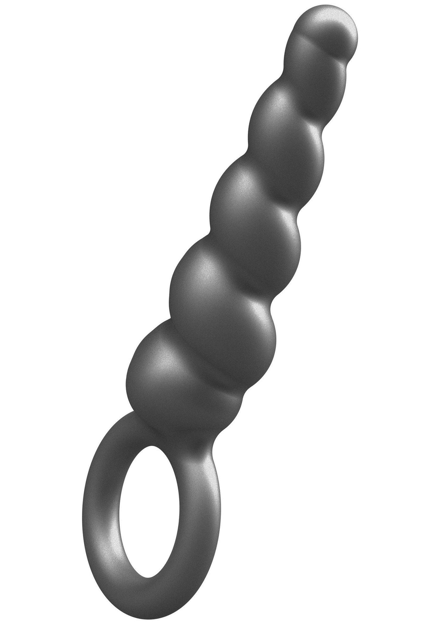 The Screw Plug - Silicone Anal Beads with Screw Design - Grey