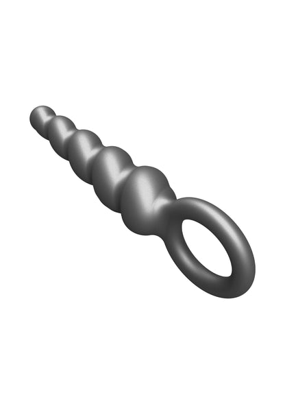 Mărgele anale spiralate – Design cu șurub din silicon, acoperire metalică
