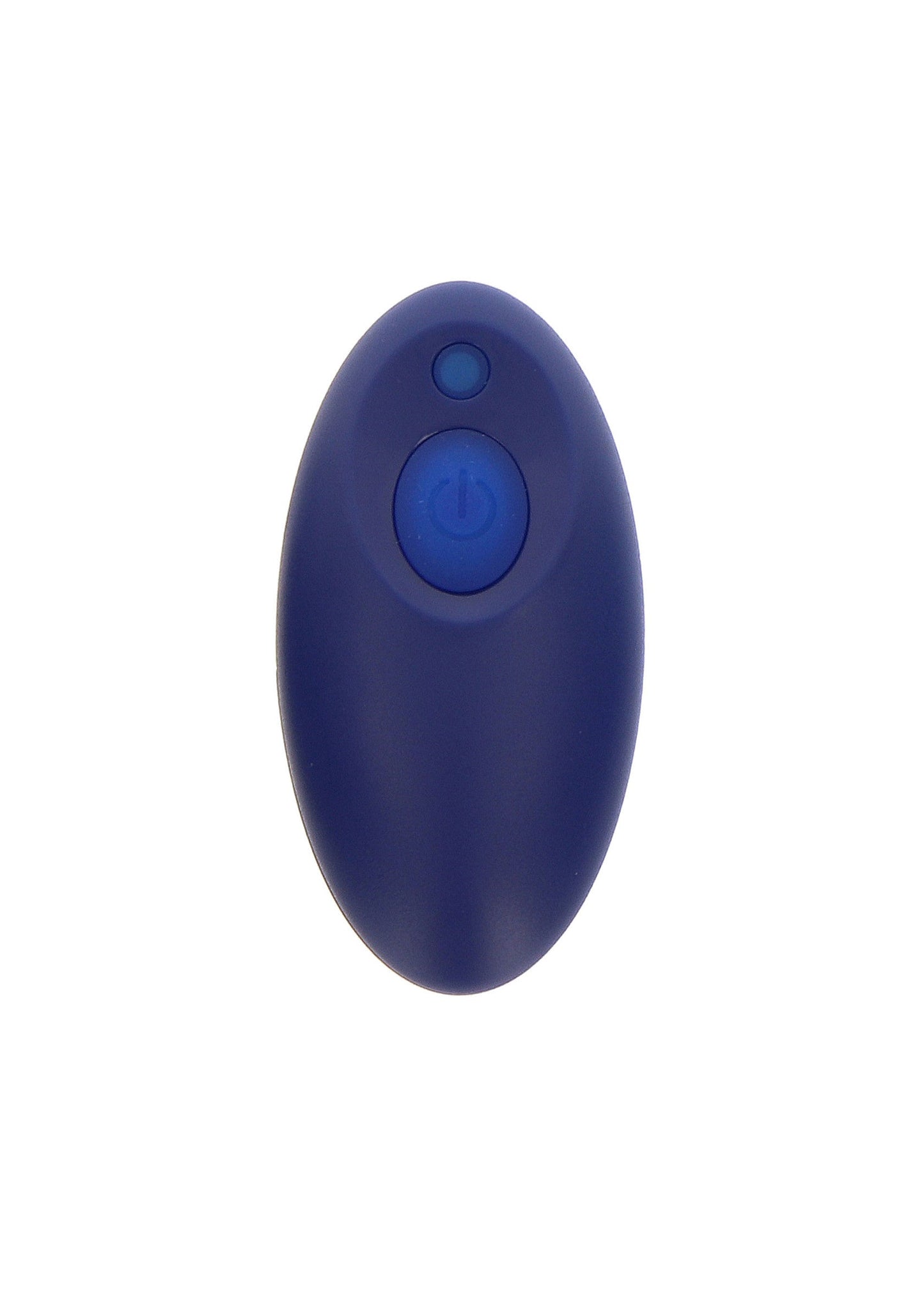The Spunky Vibrating Butt Plug - 6 Modes, 4 Speeds, Remote - Blue