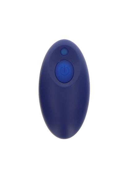 Plug anal extins, impermeabil – 6 moduri, 4 viteze, telecomandă, IPX7