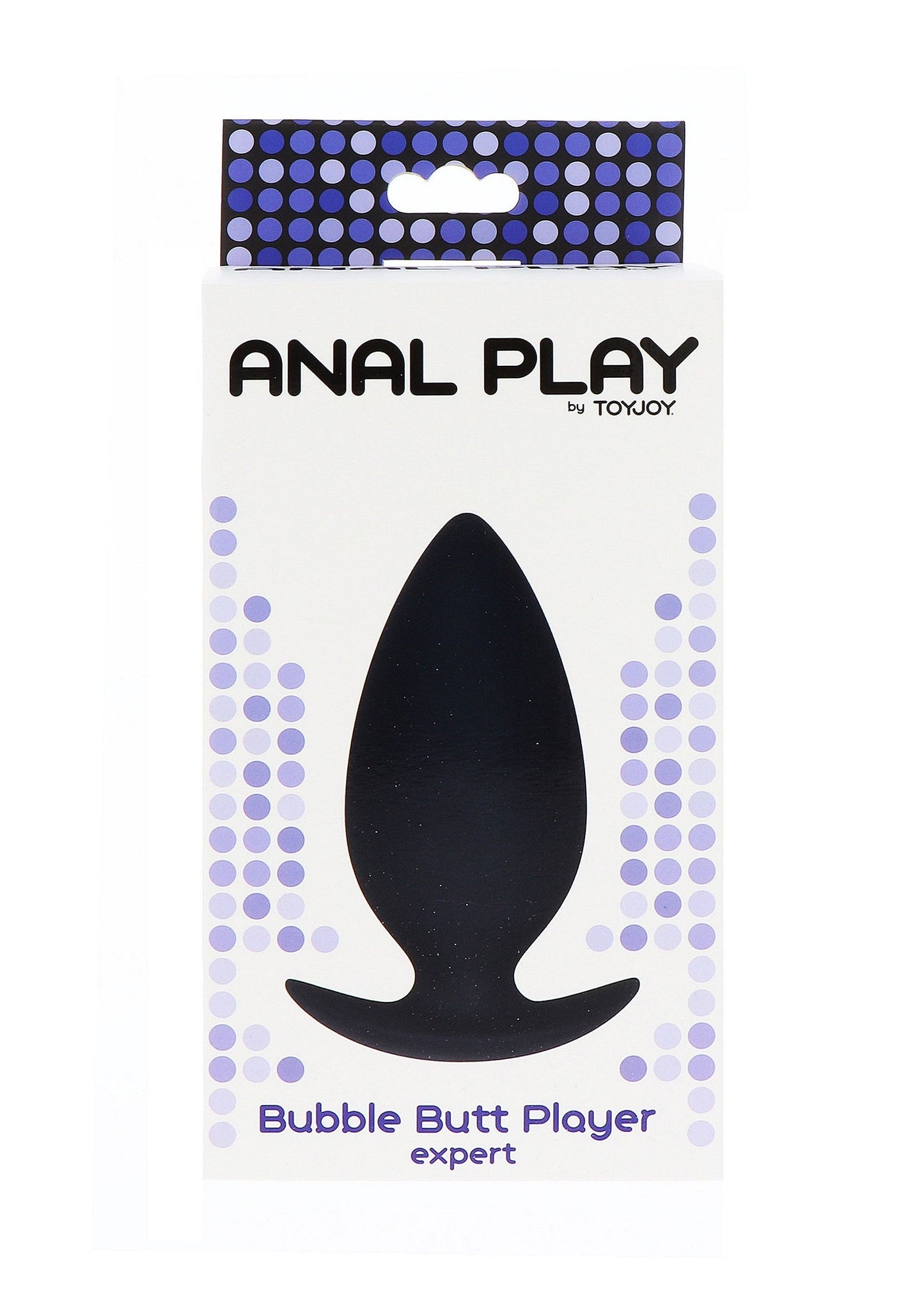 Bubble Butt Player Expert - Expert-Level Butt Plug, Silicone - Black