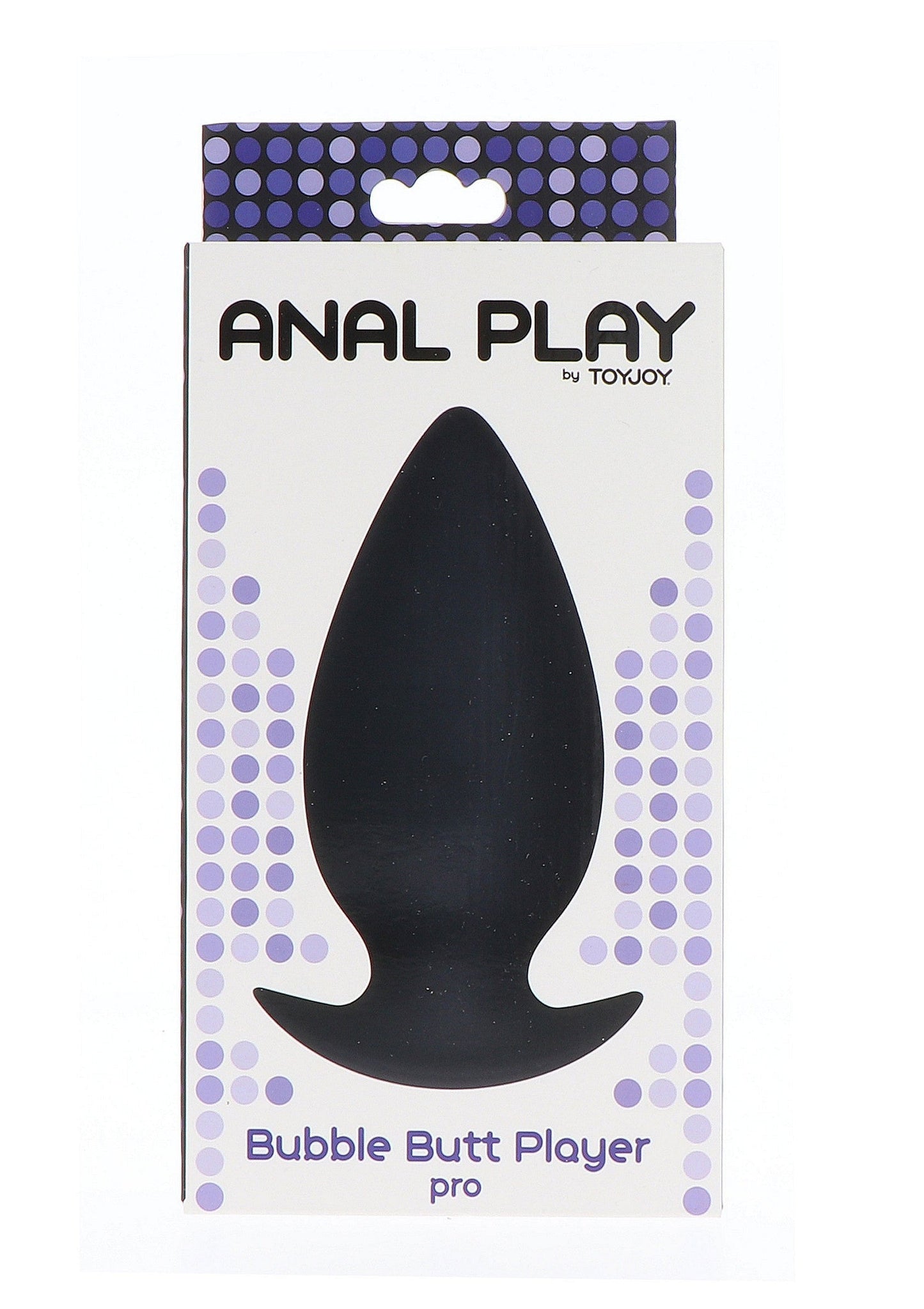 Bubble Butt Player Pro - Pro-Level Butt Plug, Silicone - Black