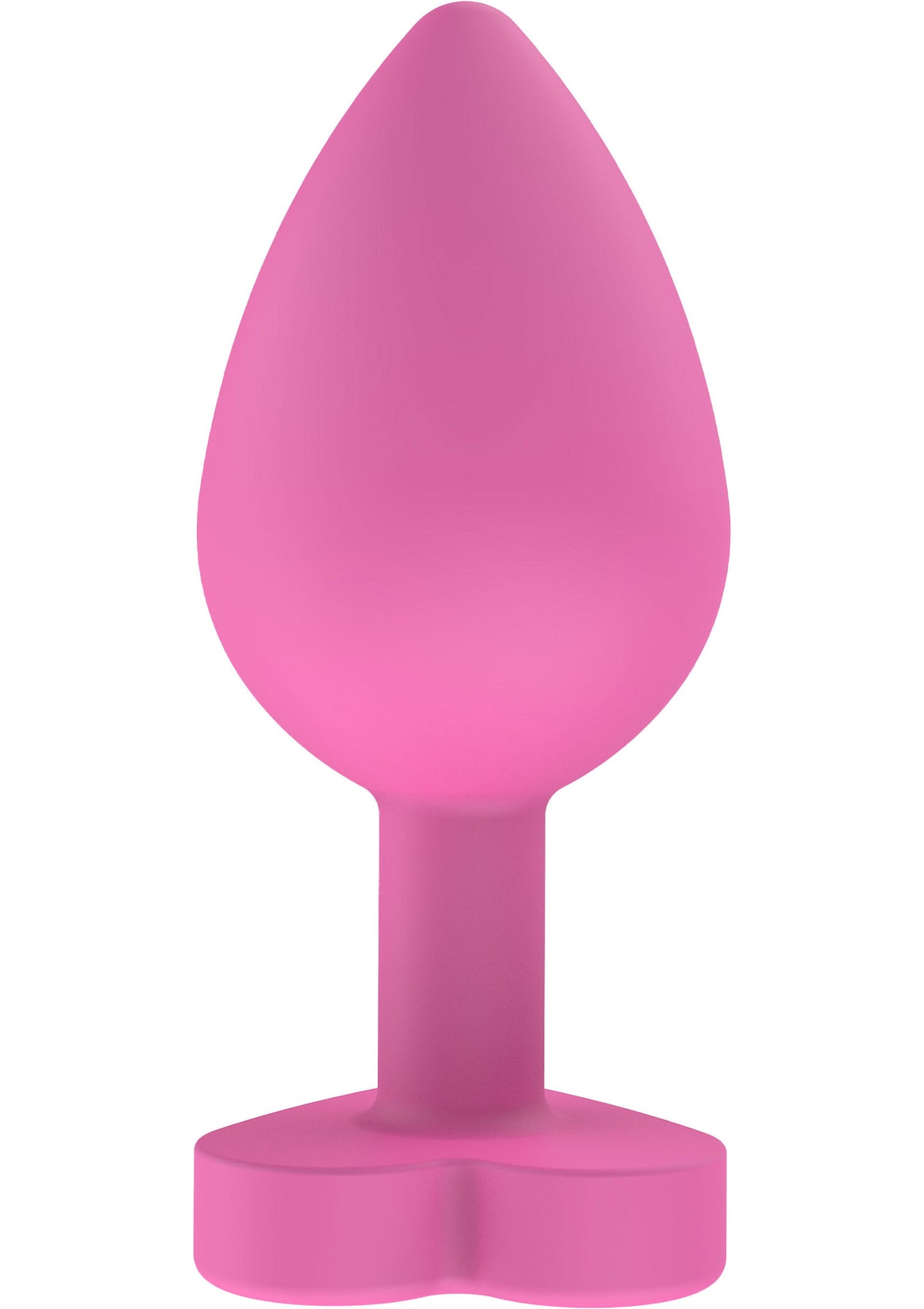 Buttplug Let's Fuck - Playful Message Butt Plug, Silicone - Pink