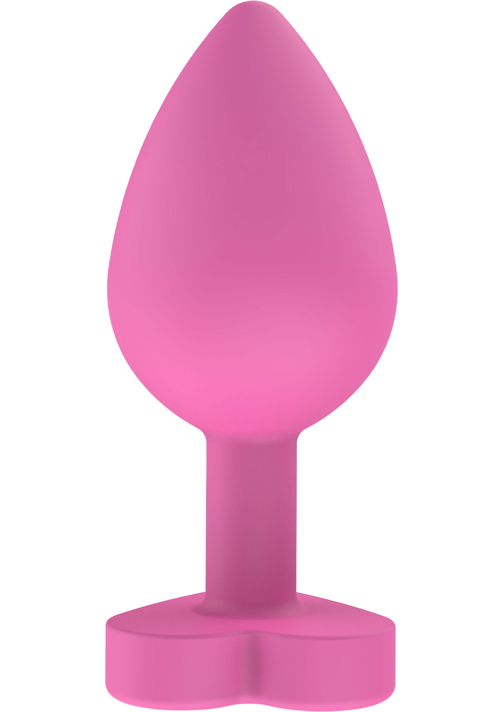 Buttplug Let's Fuck - Playful Message Butt Plug, Silicone - Pink