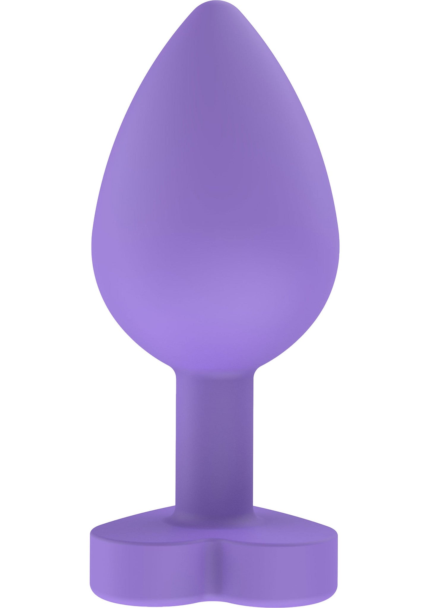 Buttplug Secret Entrance - Playful Message Butt Plug, Silicone - Purple