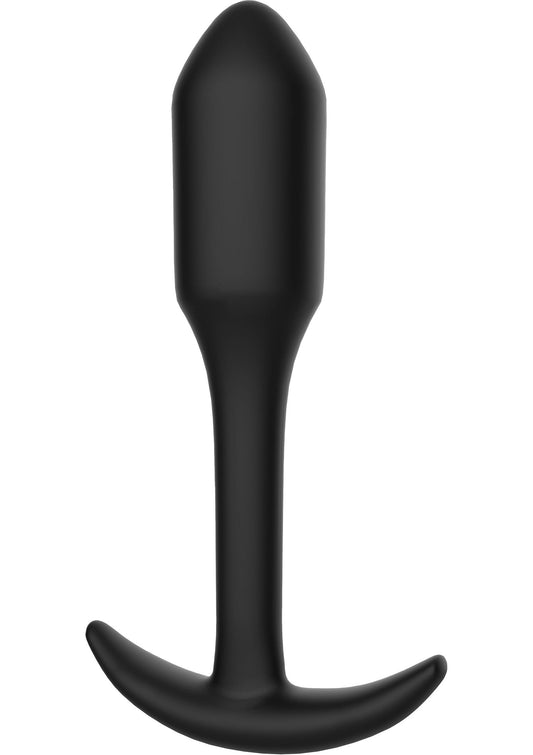 Smooth Anal Plug XLarge - 13.7cm Silicone Butt Plug - Black