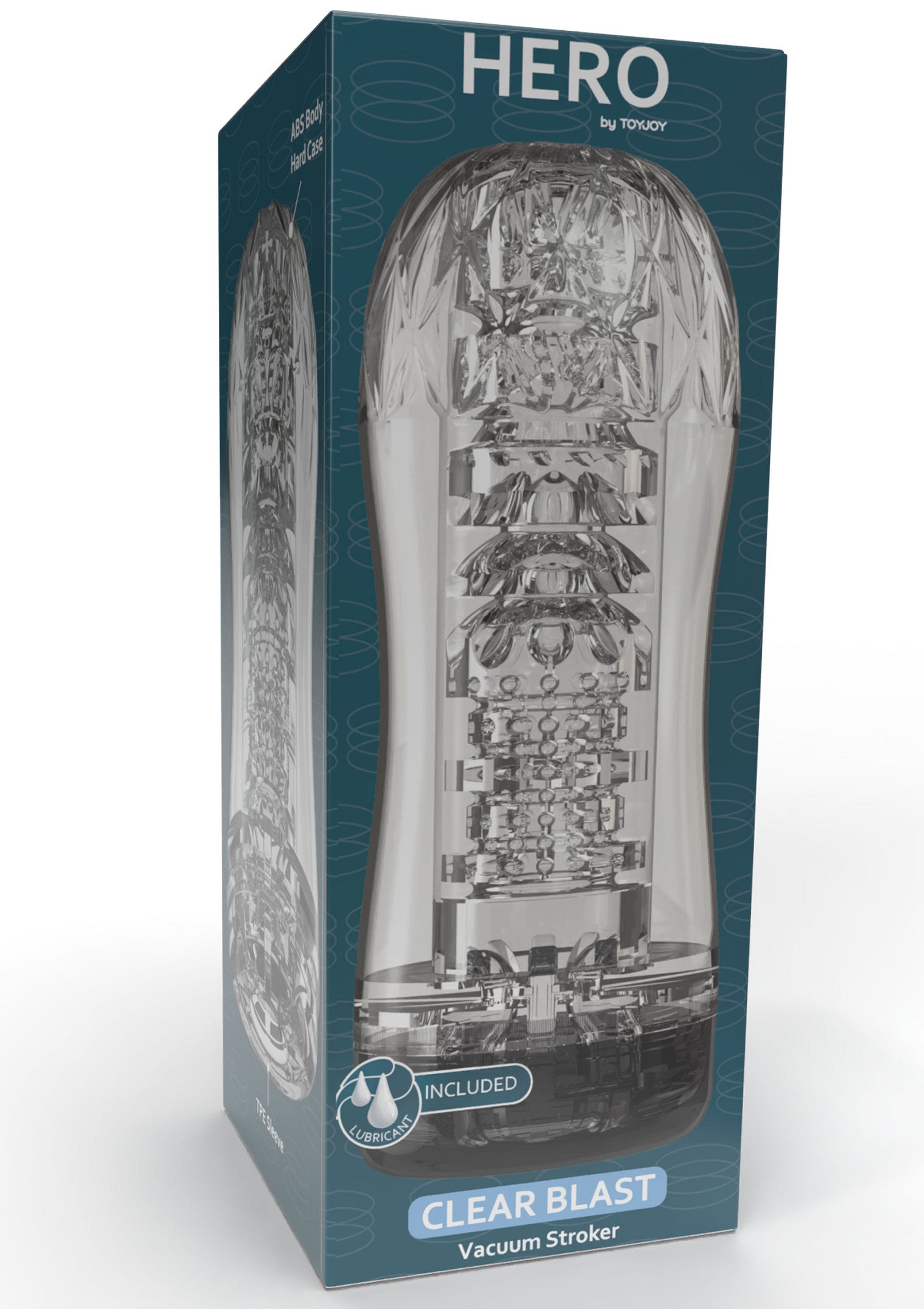 Clear Blast Vacuum Stroker - Transparent Suction Stroker - Clear