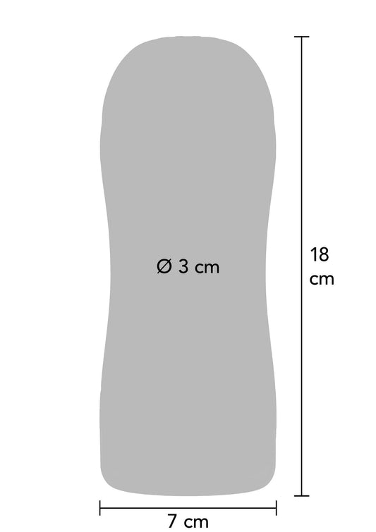 Clear Blast Vacuum Stroker - Transparent Suction Stroker - Clear