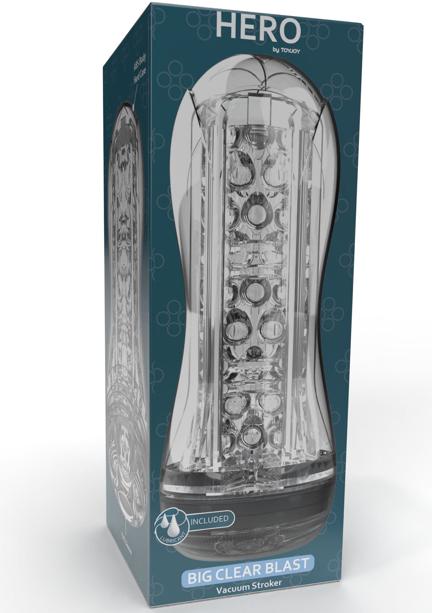 Big Clear Blast Vacuum Stroker - Large Transparent Stroker - Clear