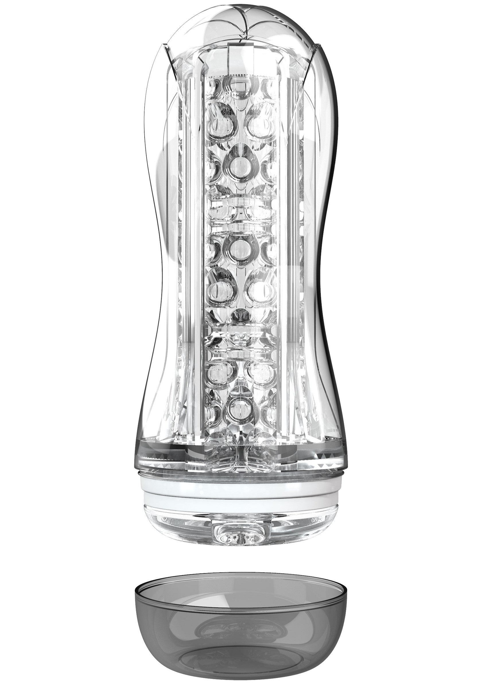 Big Clear Blast Vacuum Stroker - Large Transparent Stroker - Clear