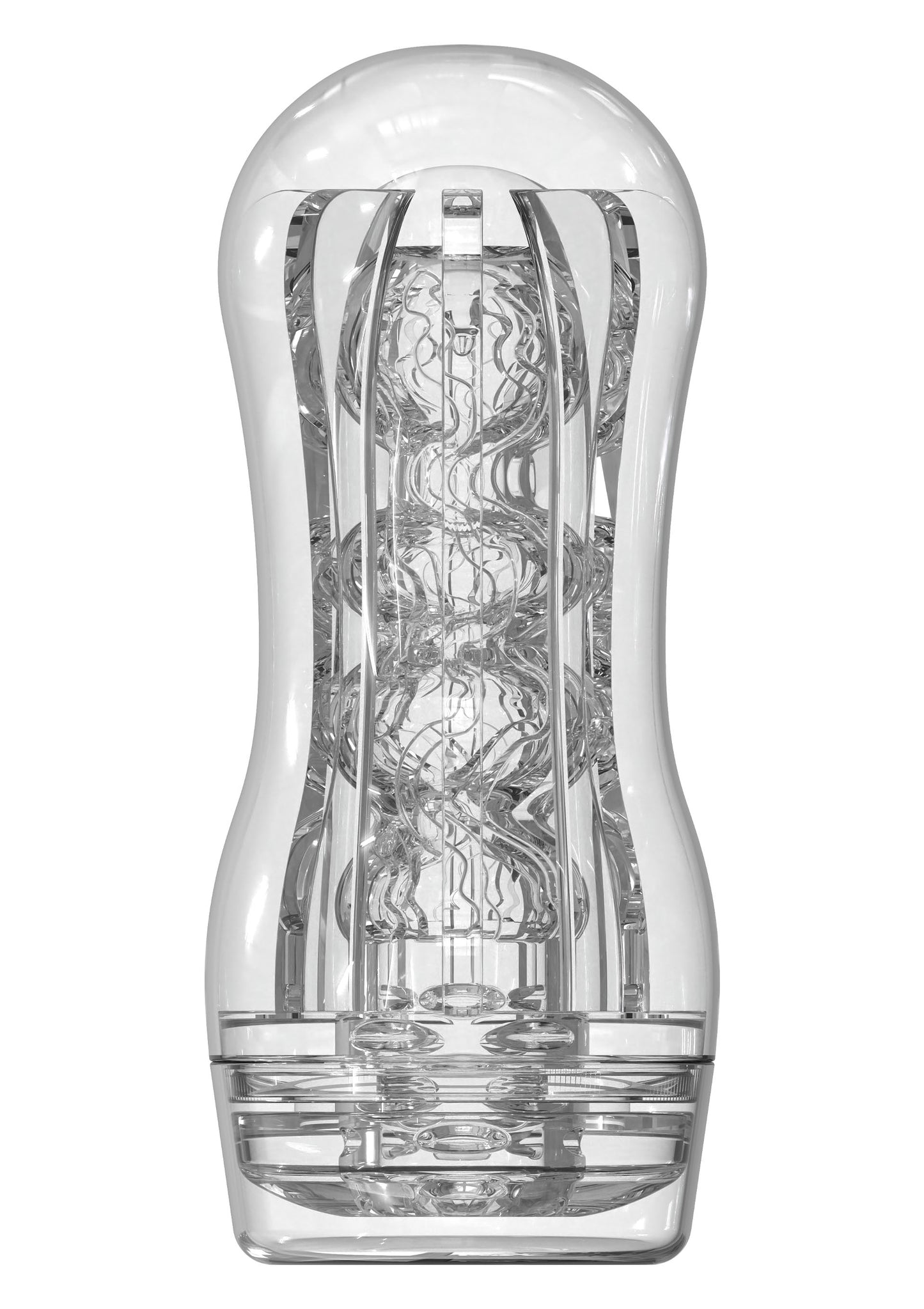 Clear Grip Vacuum Stroker - Clear