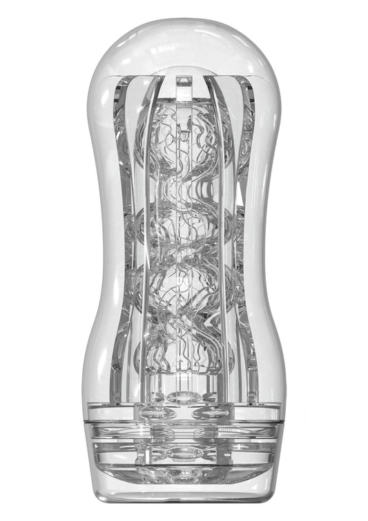 Clear Grip Vacuum Stroker - Clear
