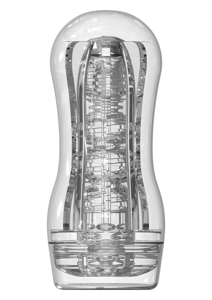 Aparat de masaj manual cu vacuum Clear Wave – din TPE texturat, 18 cm