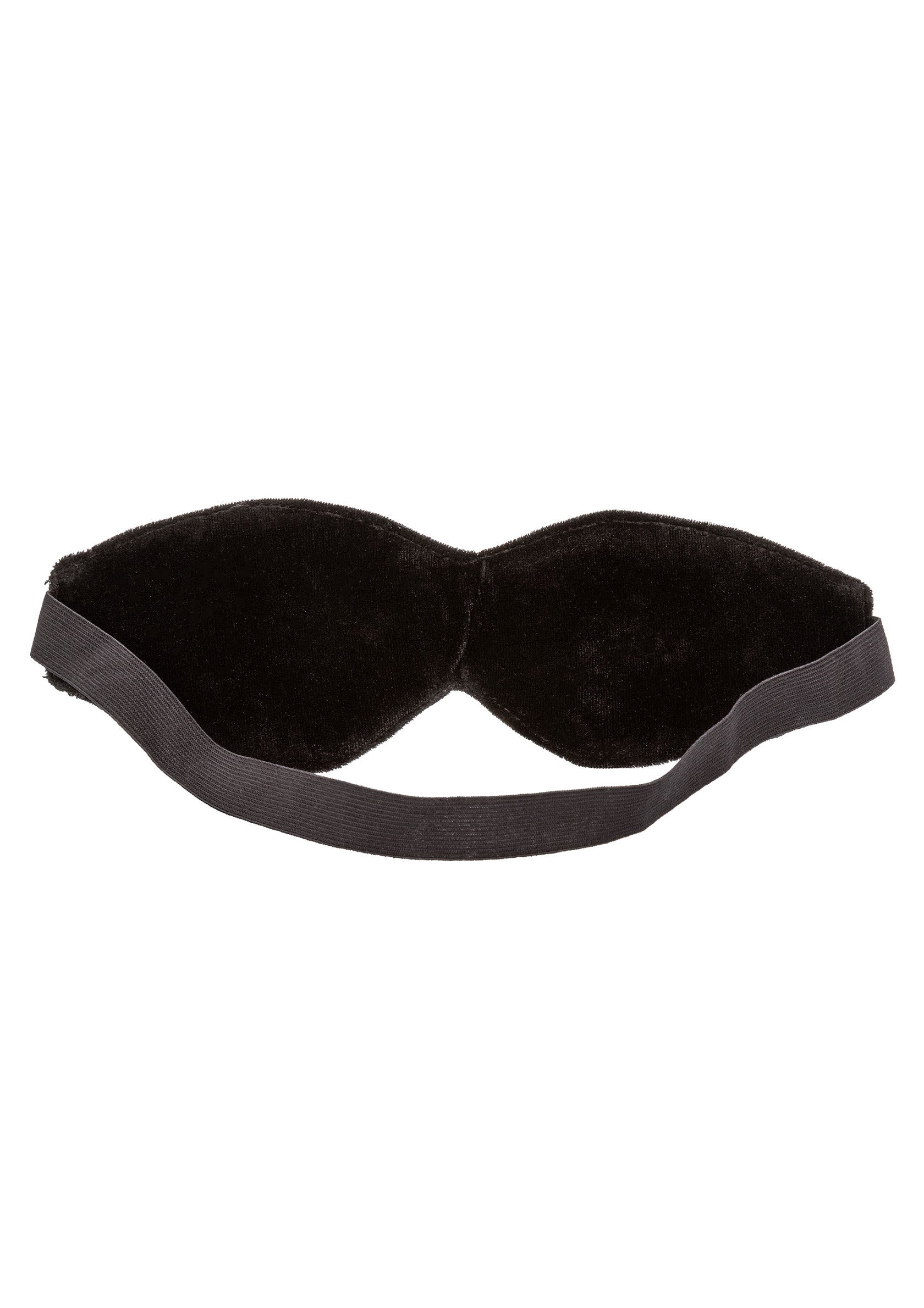 Blackout Eye Mask - Rhinestone Sensory Deprivation Mask - Black