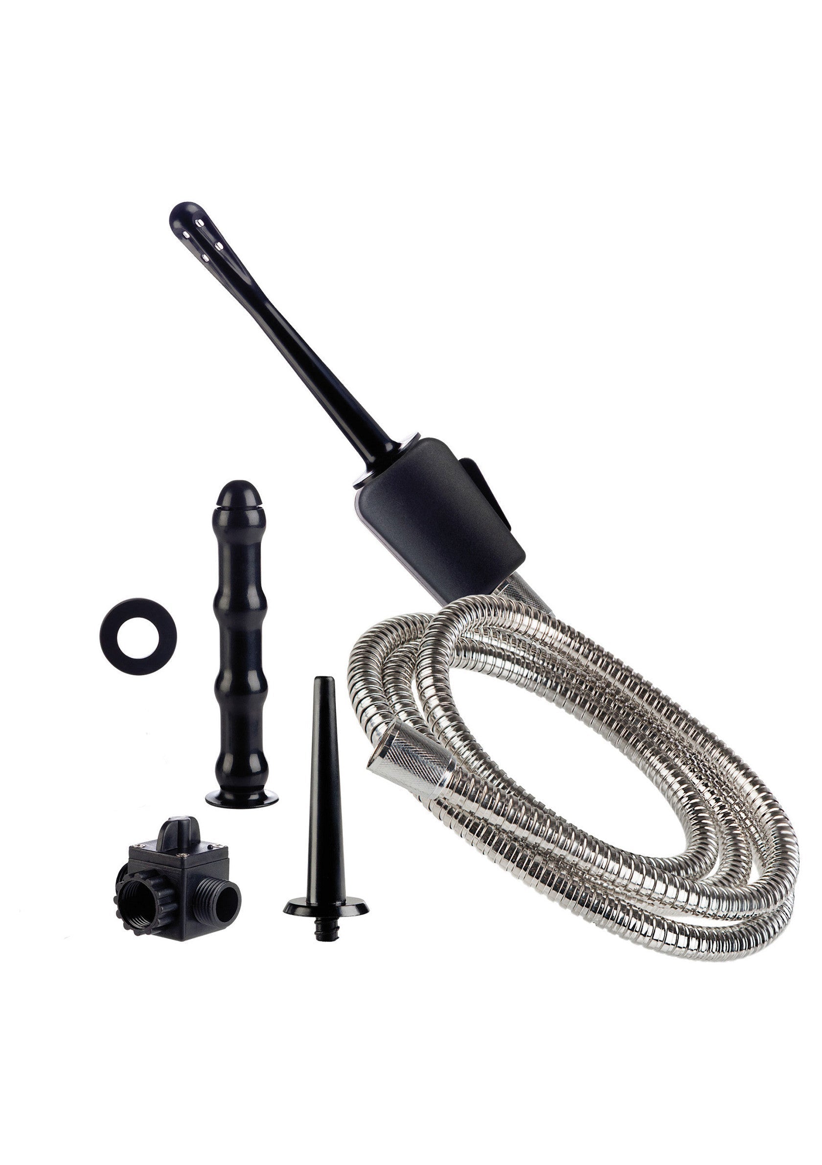COLT Advanced Shower Shot - Premium Anal Douche System - Black