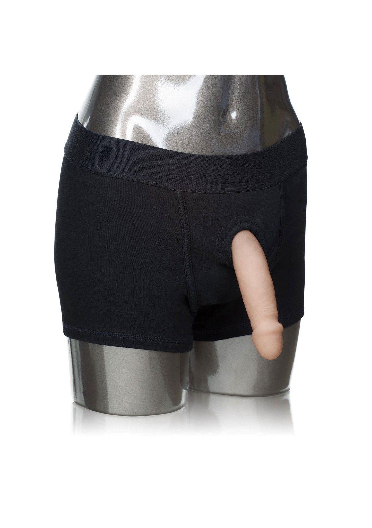 Boxer Brief Harness - O-Ring Harness with Vibrator Pocket - Xl/Xxl