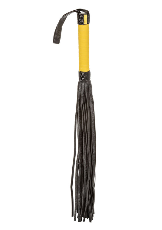 Boundless Flogger - Vegan Leather Flogger for Impact Play - Black