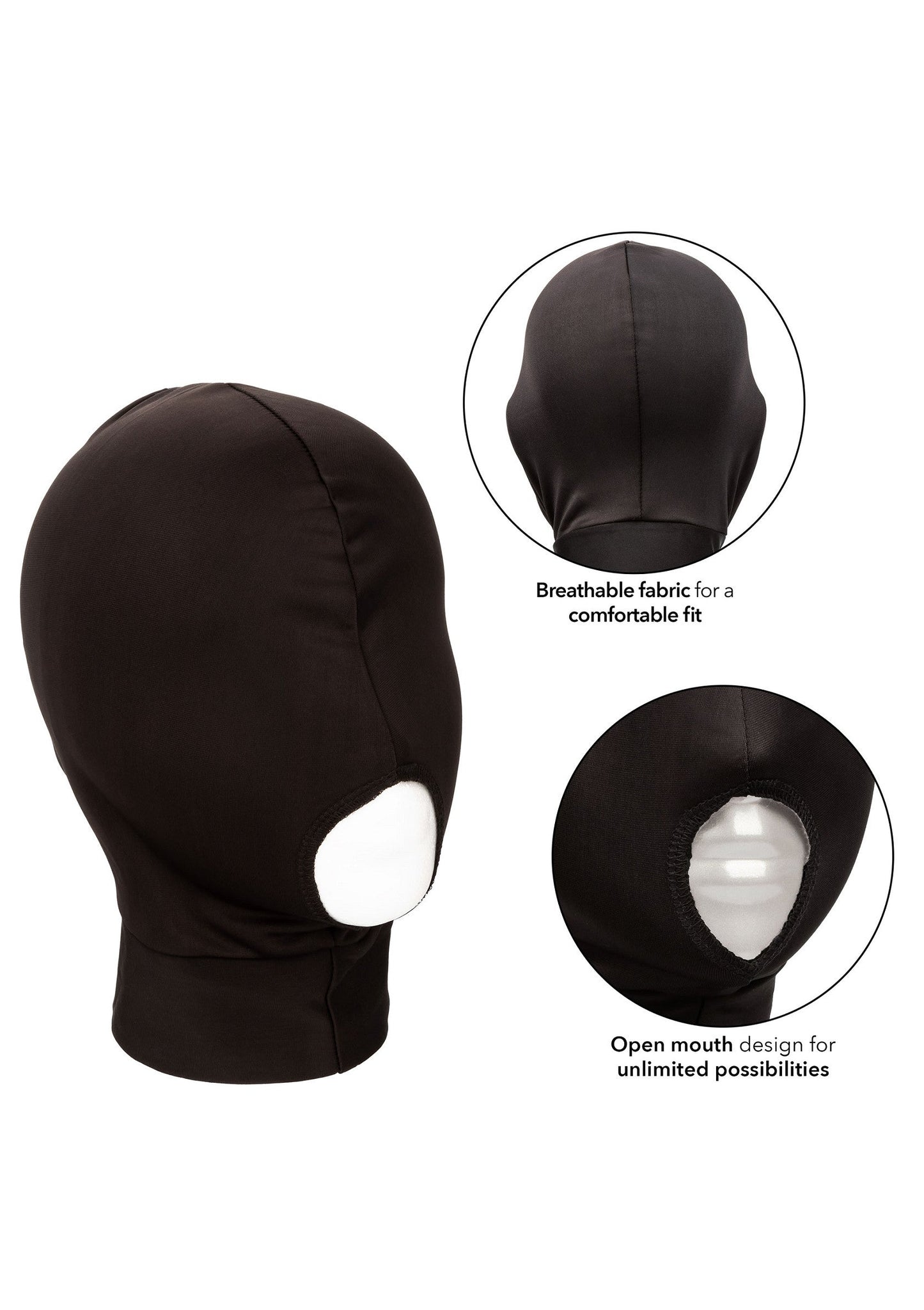 Boundless Hood - Breathable Sensory Deprivation Hood - Black
