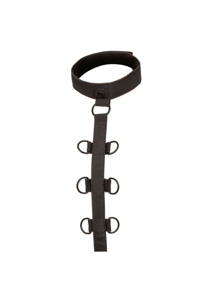 Set de restricții pentru bondage – Manșete și curele pentru talie, piele vegană