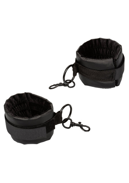 Set de restricții pentru bondage – Manșete și curele pentru talie, piele vegană