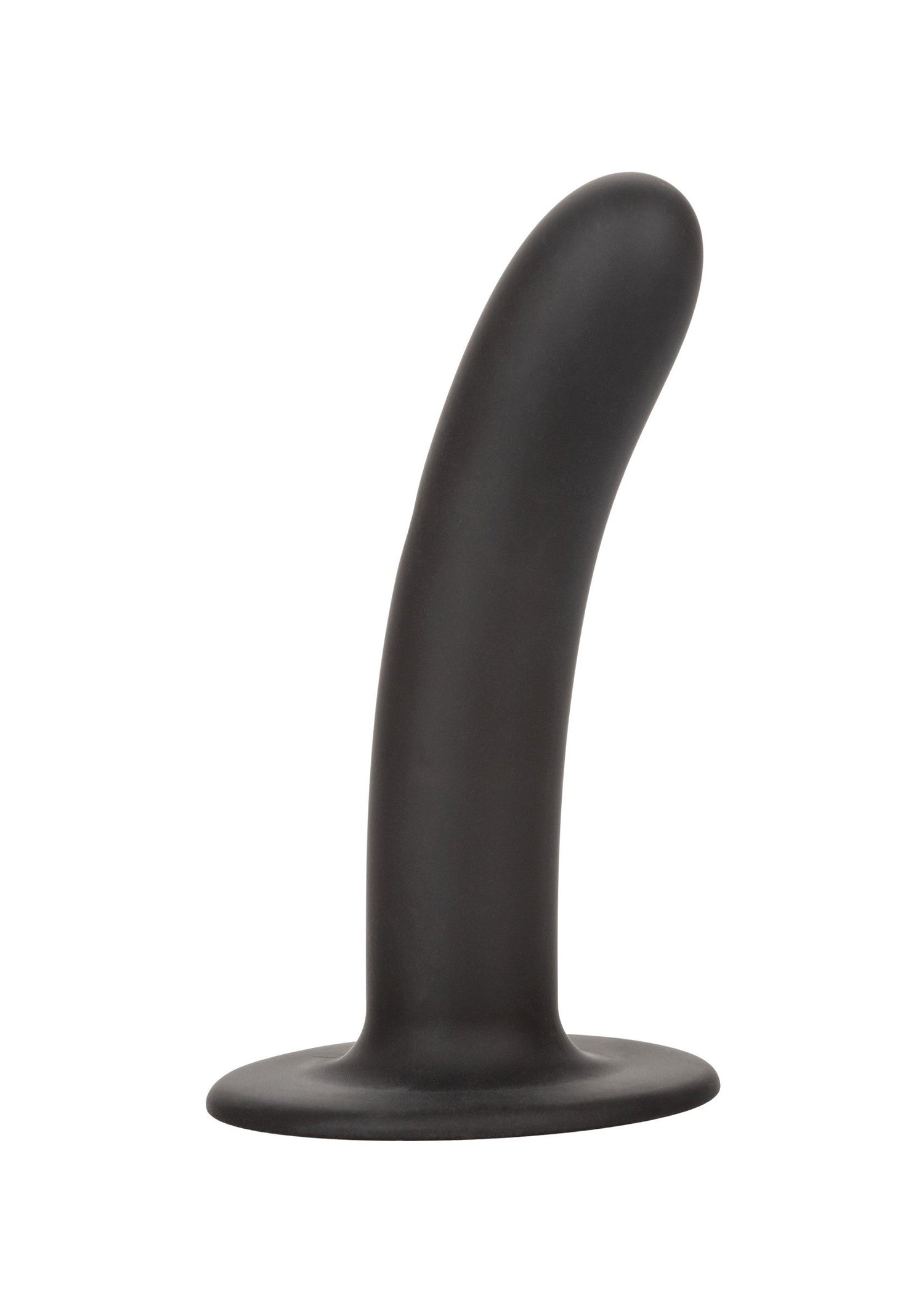 Boundless 6" Smooth Strap-On Dildo - Silicone with Suction Cup - Black