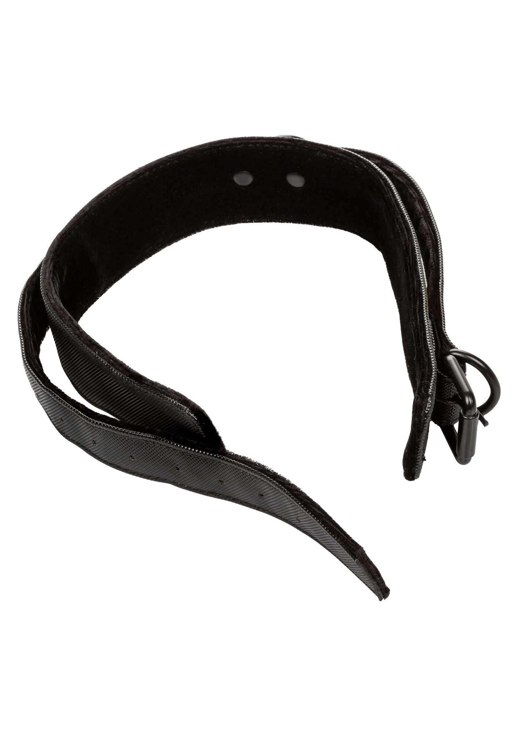 Boundless Collar & Leash - Adjustable Vegan Leather Set - Black