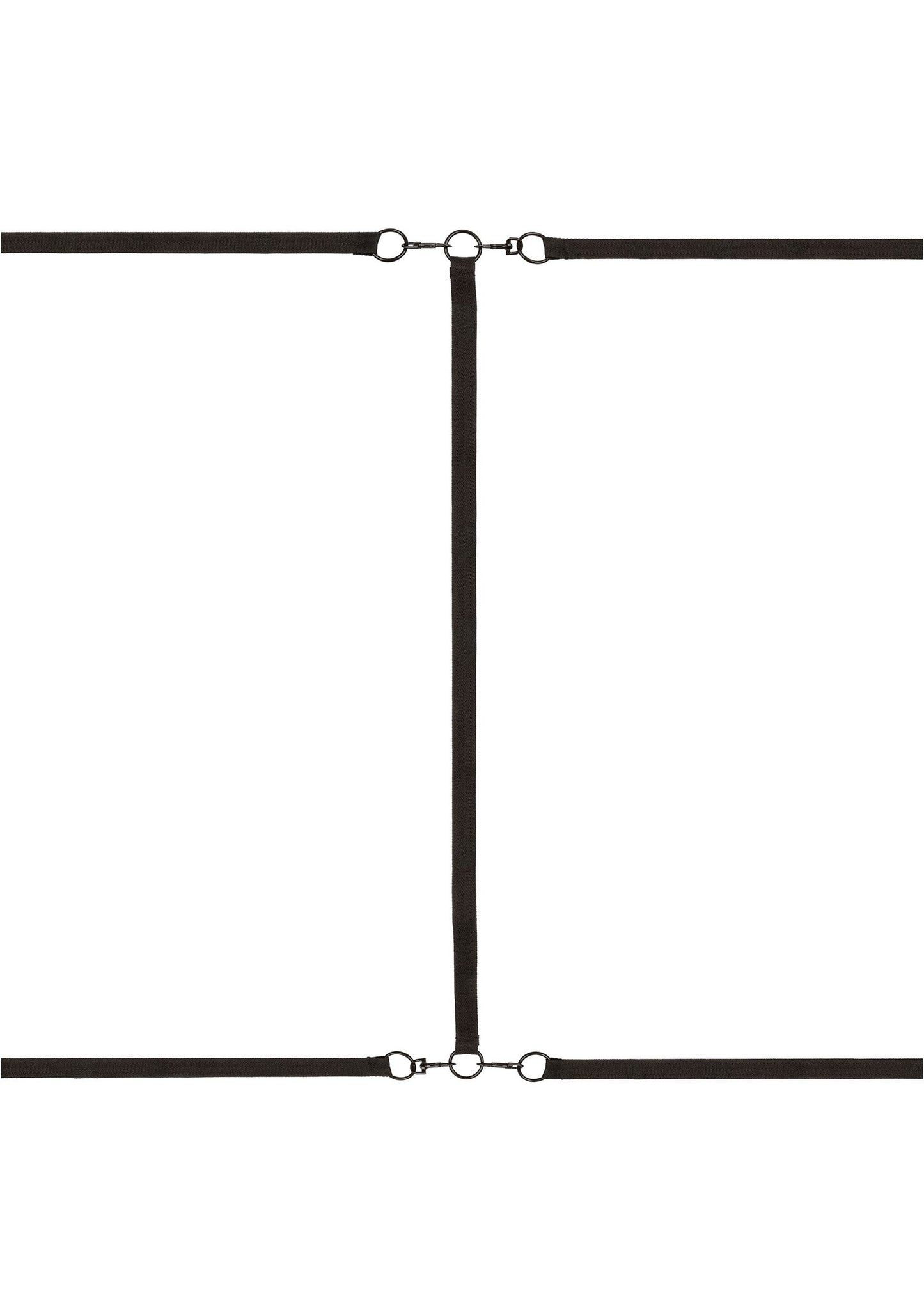 Boundless Bed Restraint - Under-Bed Restraint System, Adjustable - Black