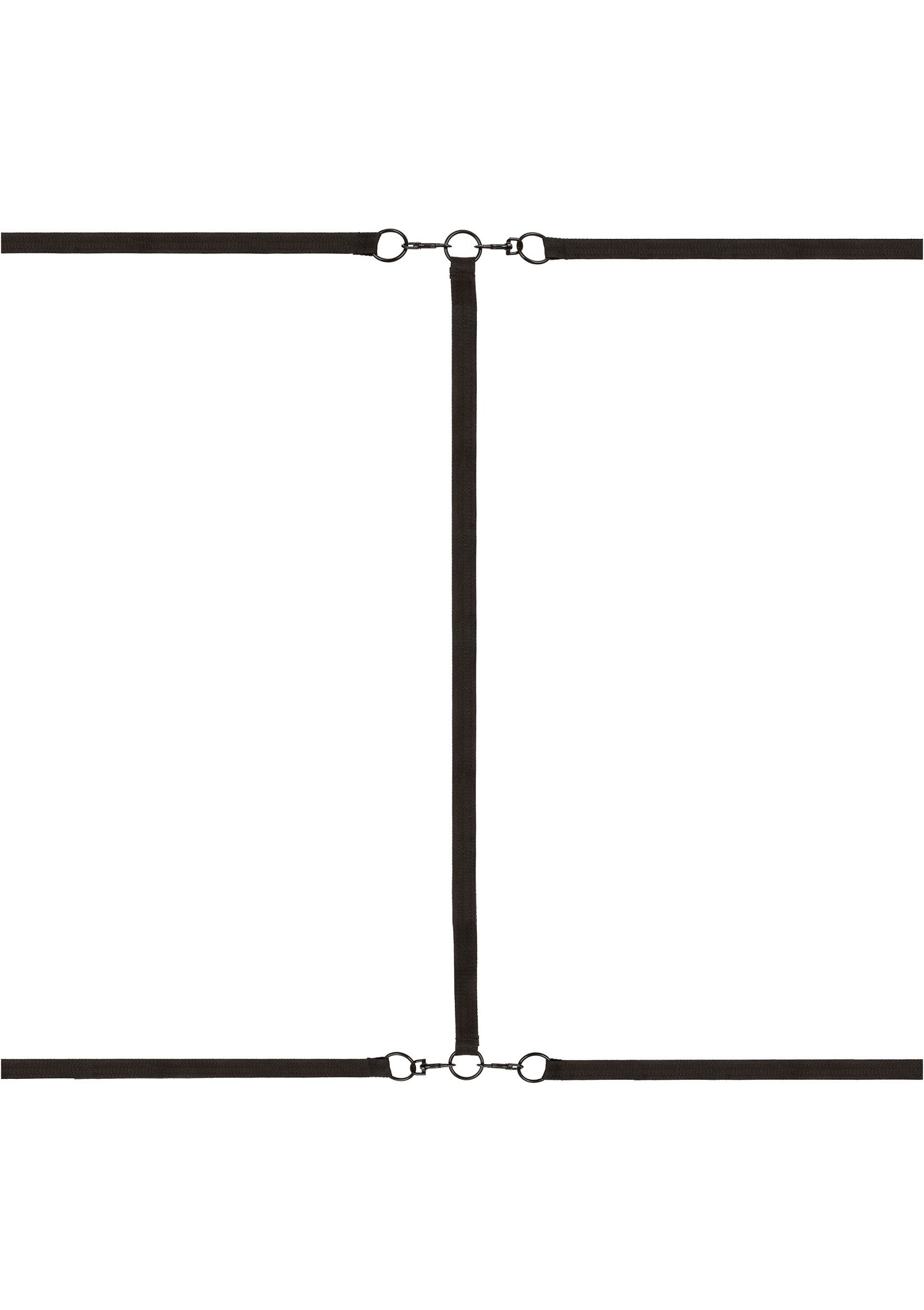 Boundless Bed Restraint - Under-Bed Restraint System, Adjustable - Black