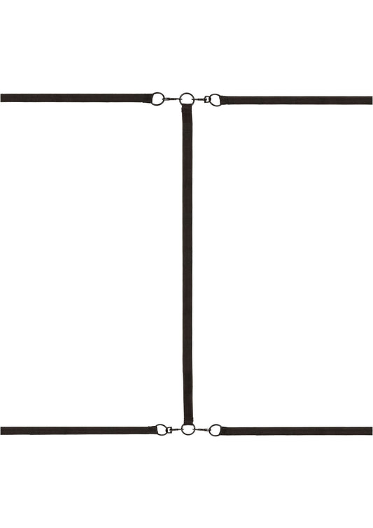 Boundless Bed Restraint - Under-Bed Restraint System, Adjustable - Black