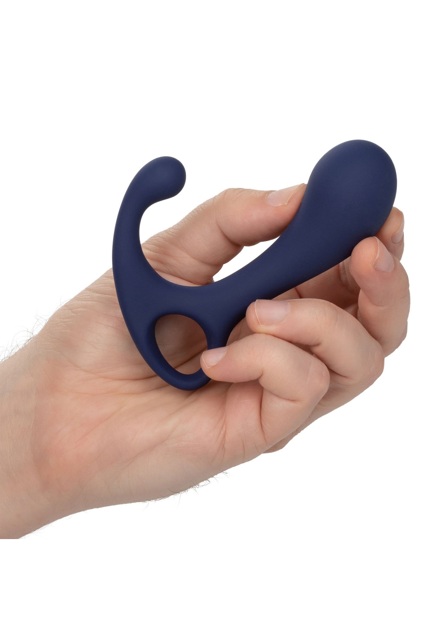 Viceroy Direct Probe - Silicone Prostate Massager, Curved - Blue
