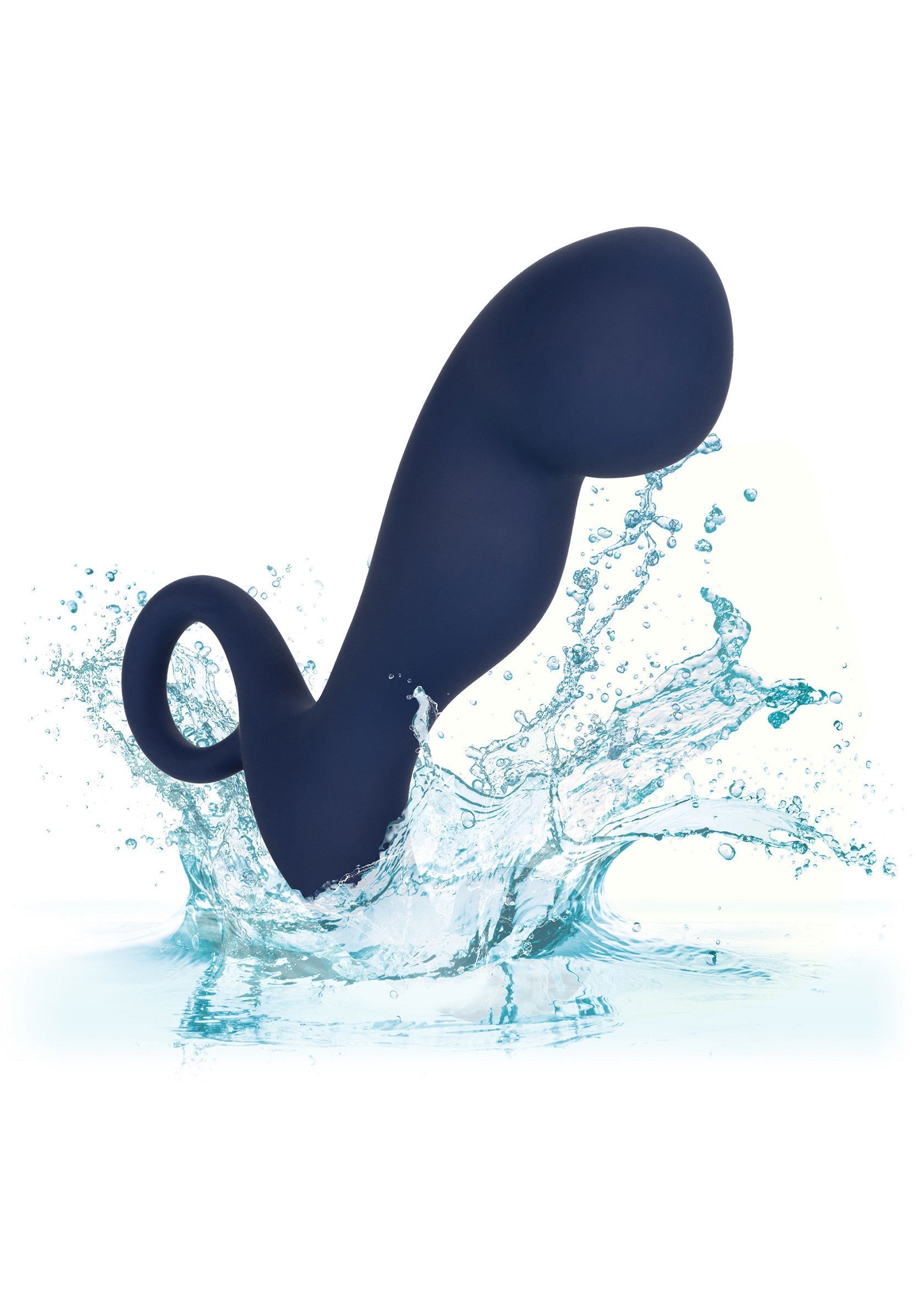 Rechargeable Command Probe - 10 Function Prostate Massager - Blue
