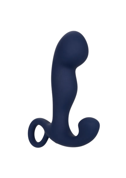 Aparat de masaj pentru prostată reîncărcabil – Silicon curbat cu 10 funcții