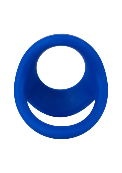 Inel dublu pentru penis și testicule – amplificator elastic din silicon lichid