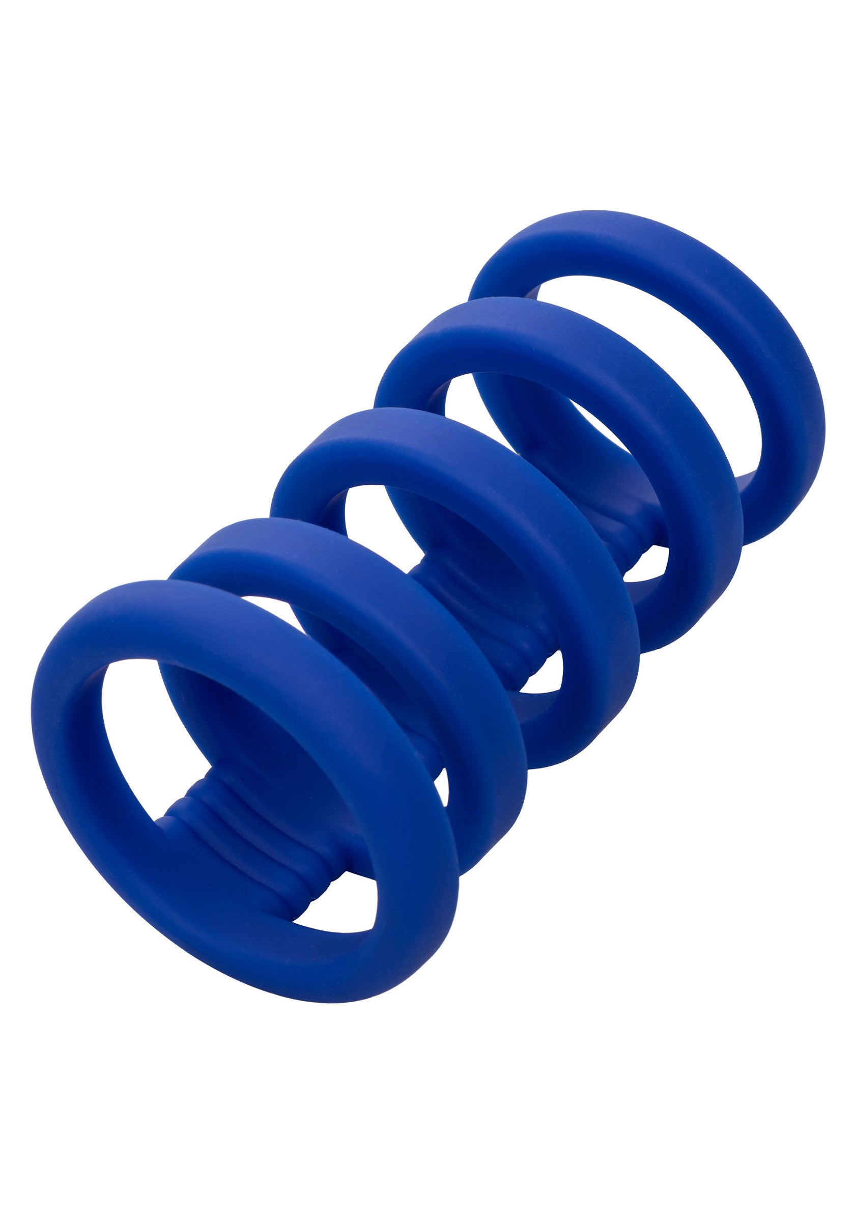 Admiral Xtreme Cage - Liquid Silicone Extreme Cock Cage - Blue