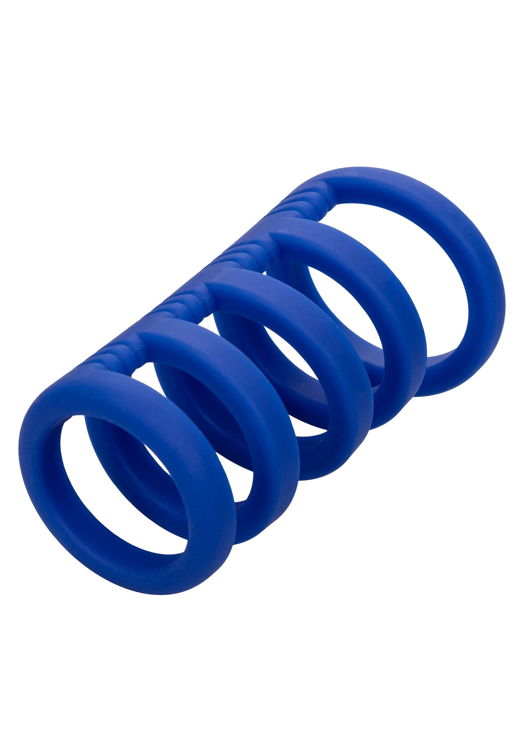 Admiral Xtreme Cage - Liquid Silicone Extreme Cock Cage - Blue