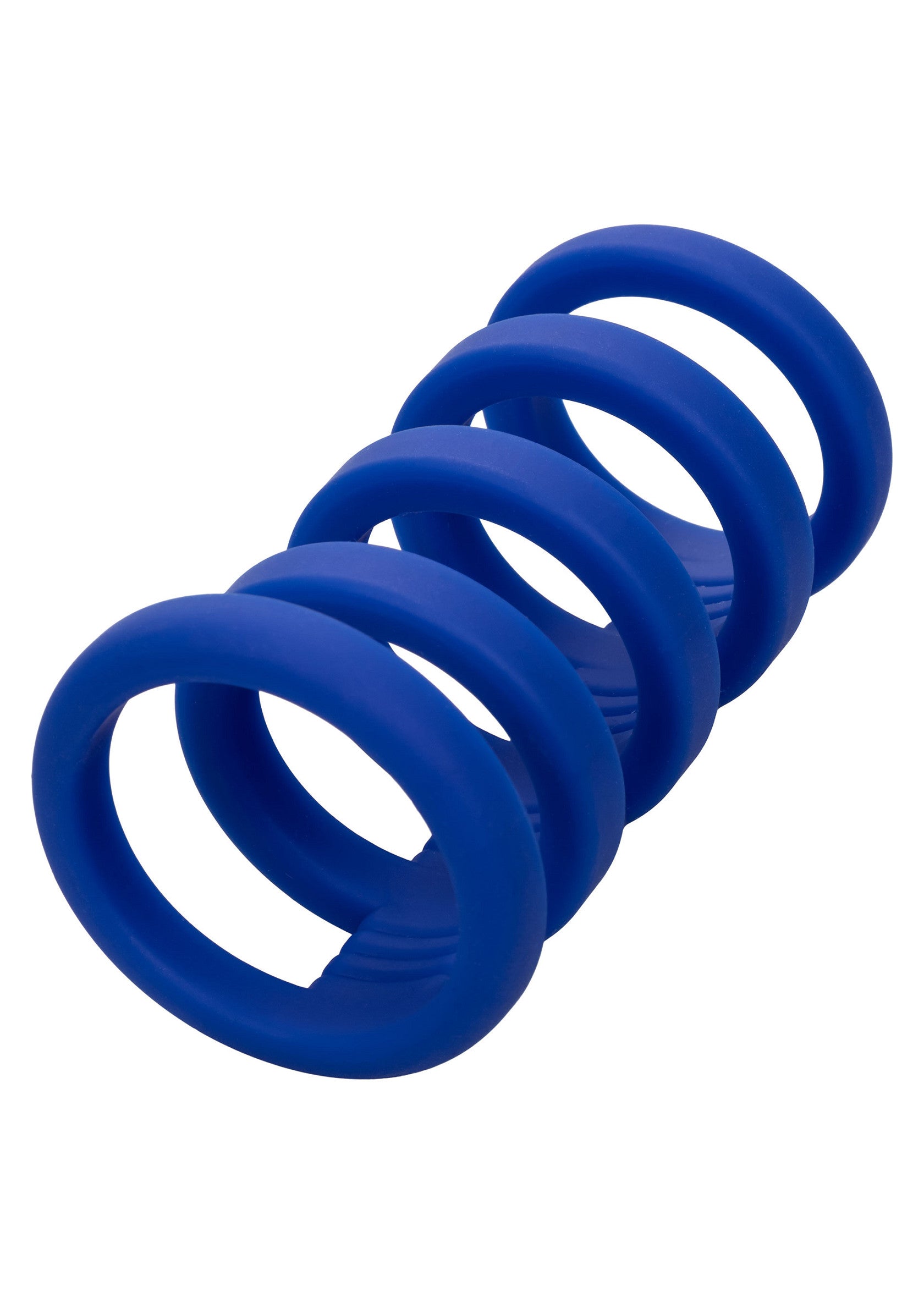 Admiral Xtreme Cage - Liquid Silicone Extreme Cock Cage - Blue