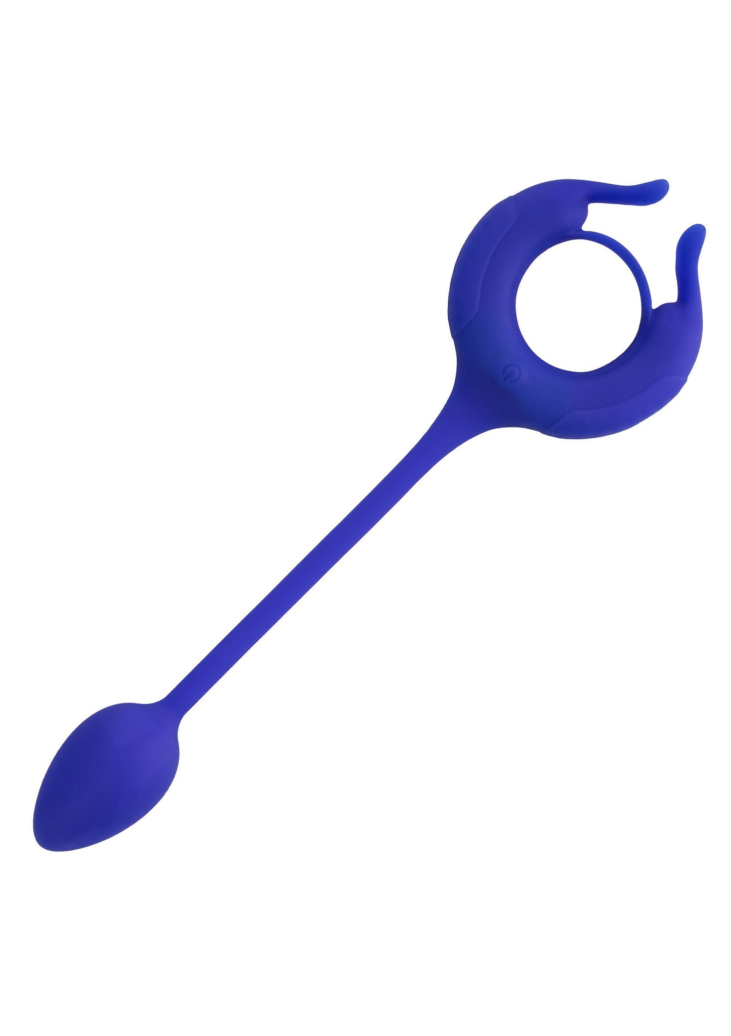 Admiral Weighted Cock Ring - Liquid Silicone with Weight - Blue