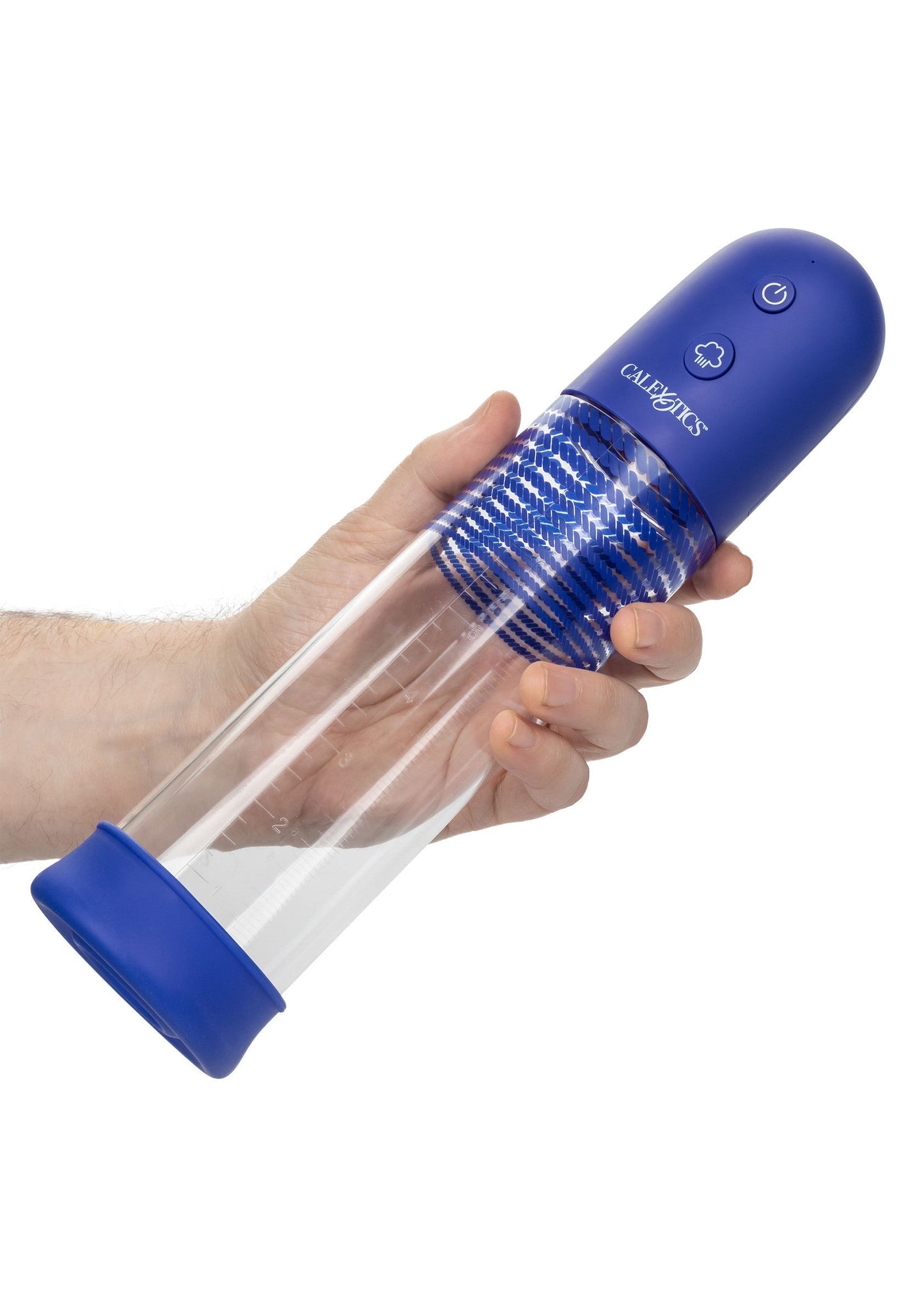 Admiral Rechargeable Pump Kit - USB Rechargeable Penis Pump - Blue