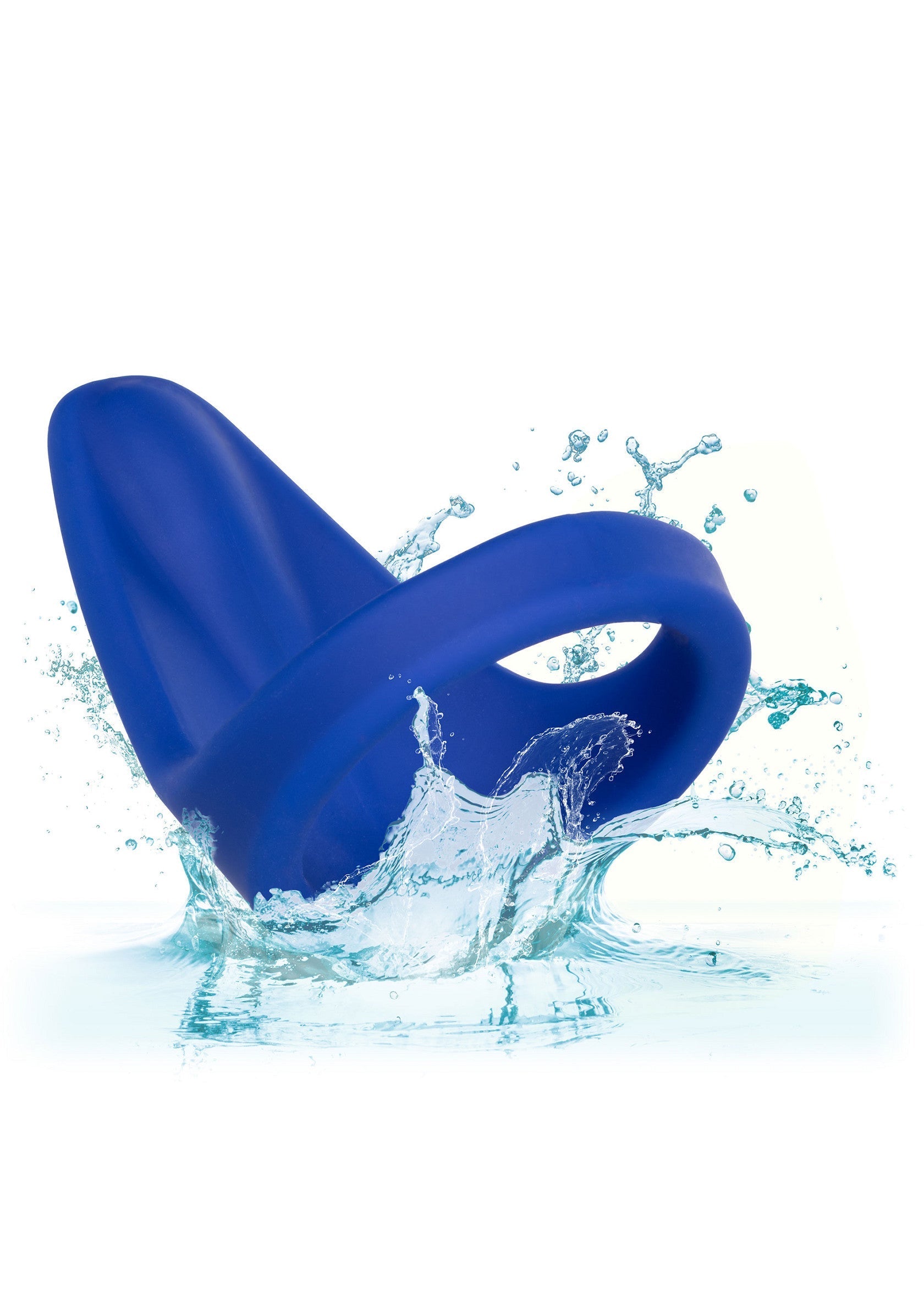 Admiral Perineum Massager - Silicone Prostate & Perineum Stimulator - Blue