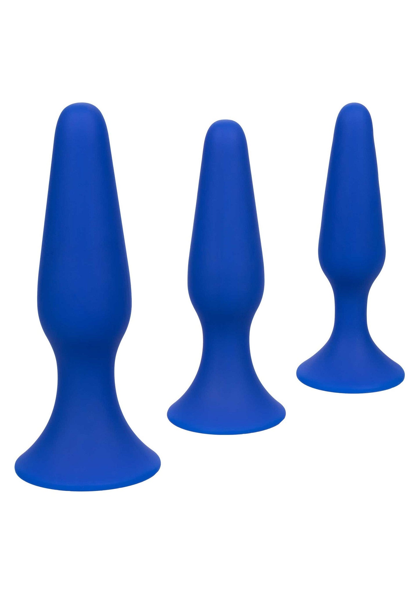 Admiral Anal Trainer Kit - 3 Piece Progressive Training Set - Blue