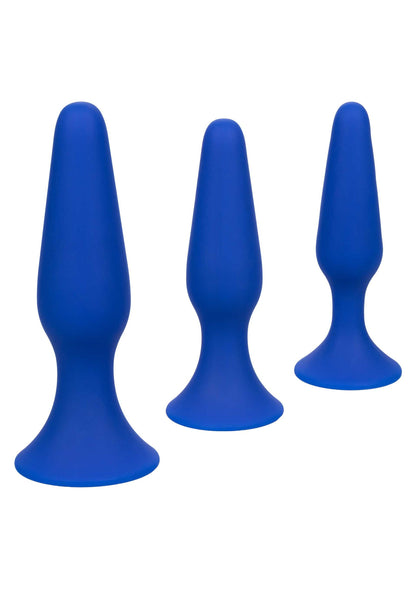 Kit de antrenament anal cu 3 piese – Ventuză progresivă din silicon