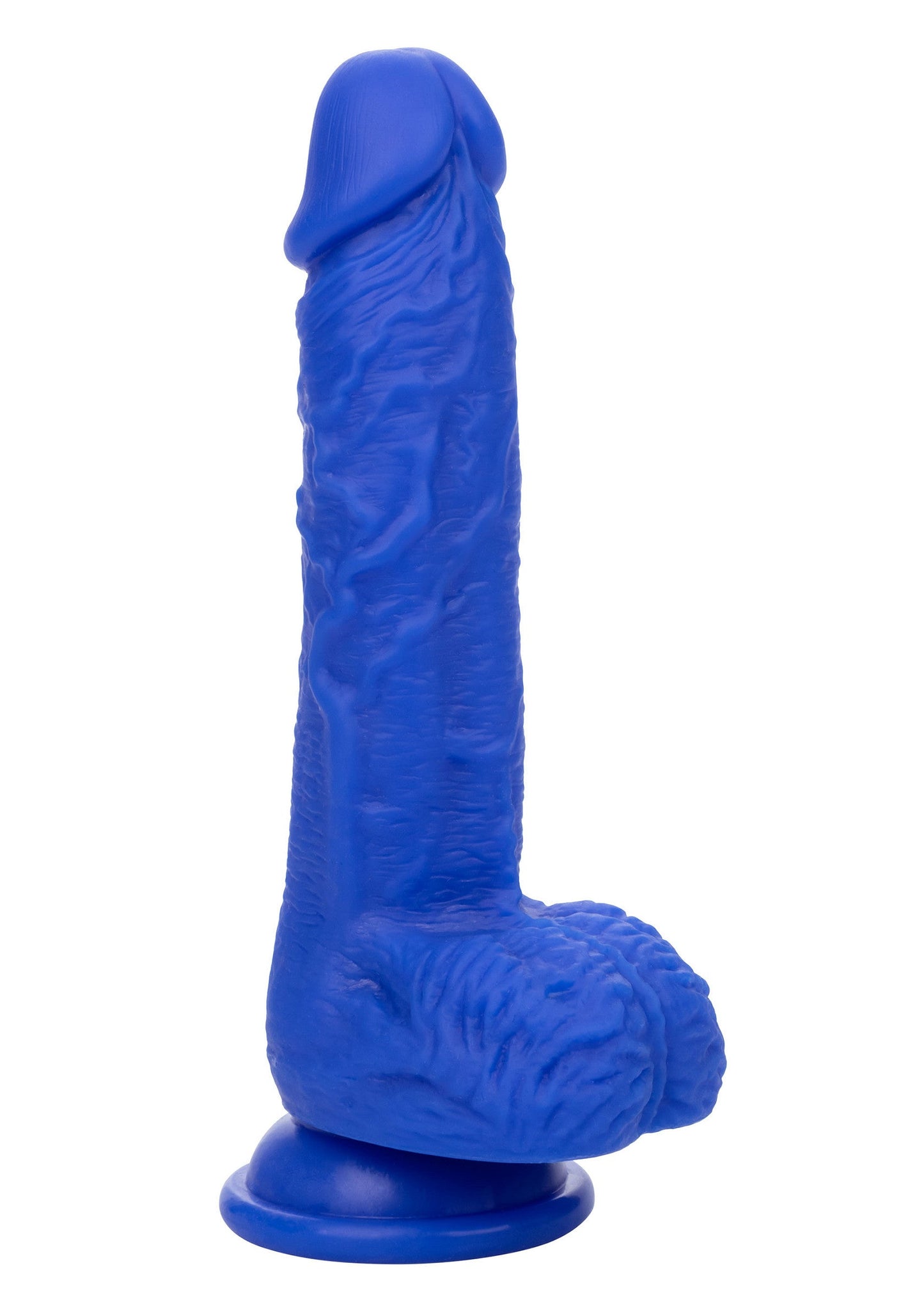Admiral 7" Vibrating Sailor - Realistic Vibrating Dildo - Blue