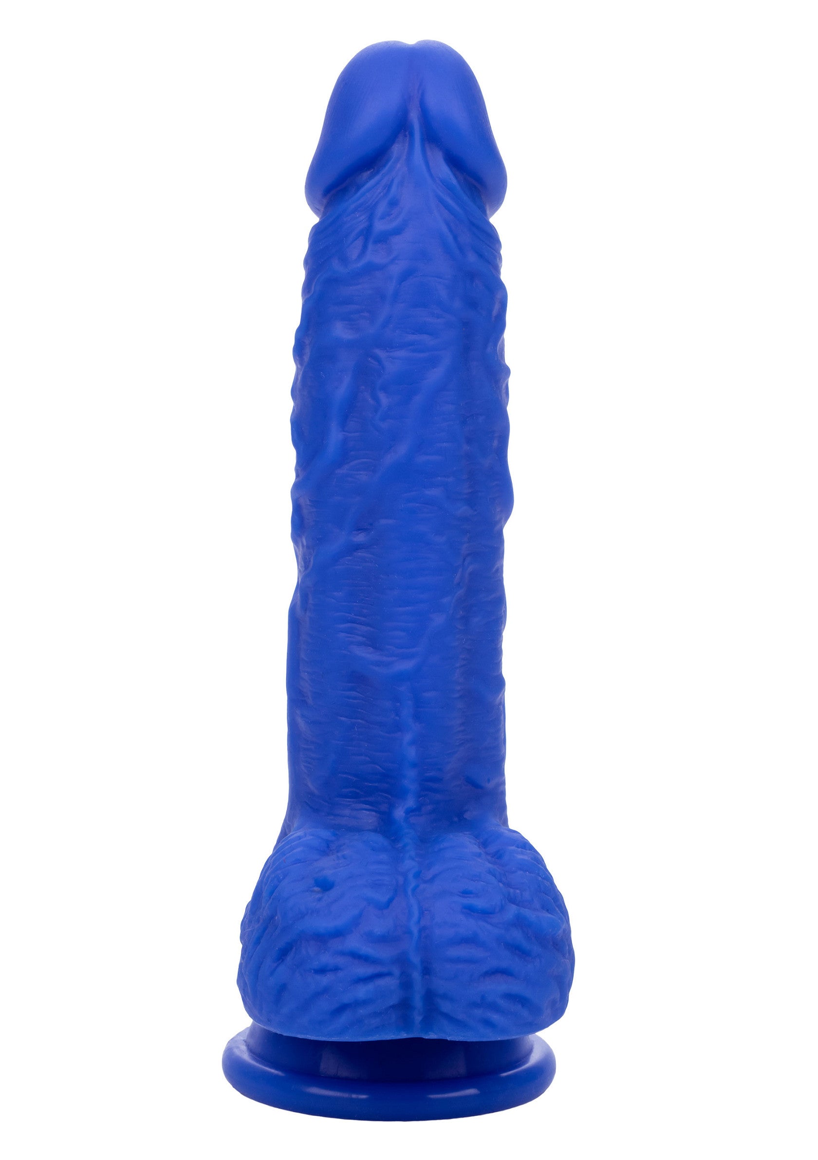 Admiral 7" Vibrating Sailor - Realistic Vibrating Dildo - Blue